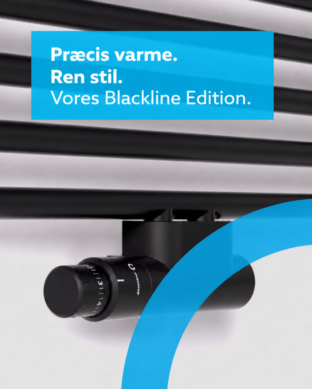 Oventrop Blackline: Mat sort termostat til det moderne&nbsp;hjem